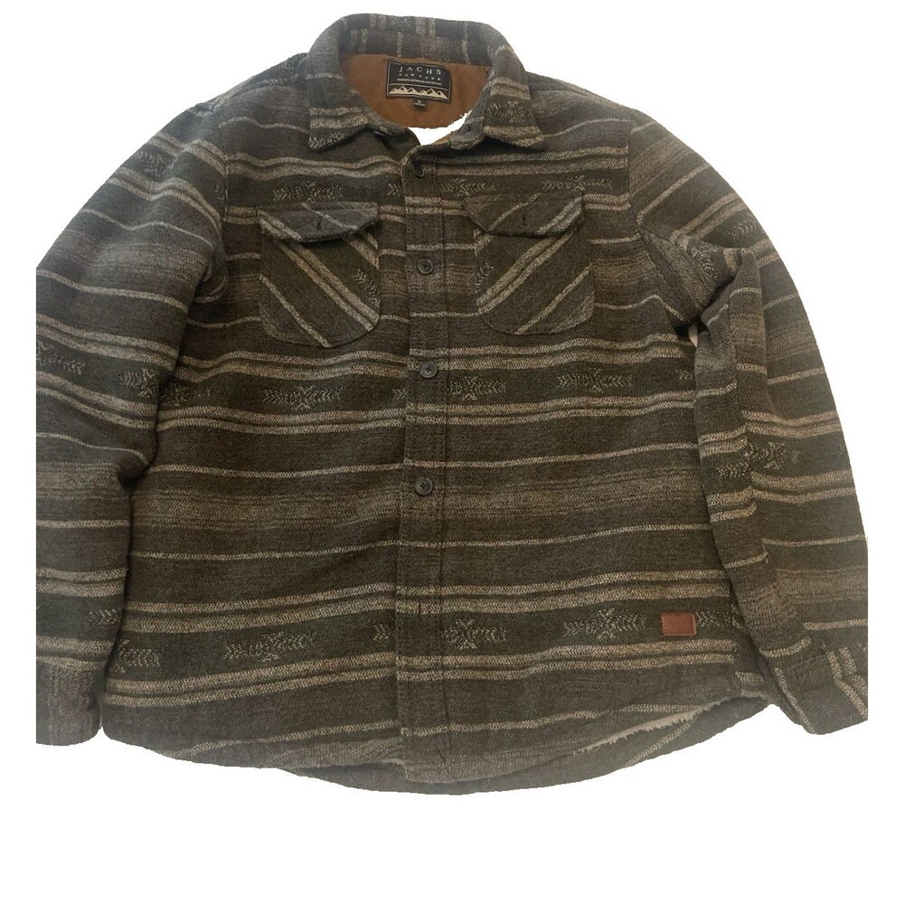 Jachs New York Wool Blend Shirt Jacket Size M